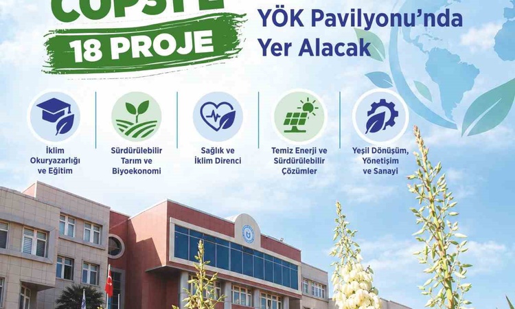 Gündemden Son Bilgiler: ADÜ'nün 18 projesi COP31 YÖK Pavilyonu'nda sergilenmeye hak kazandı ve Merak Edilenler