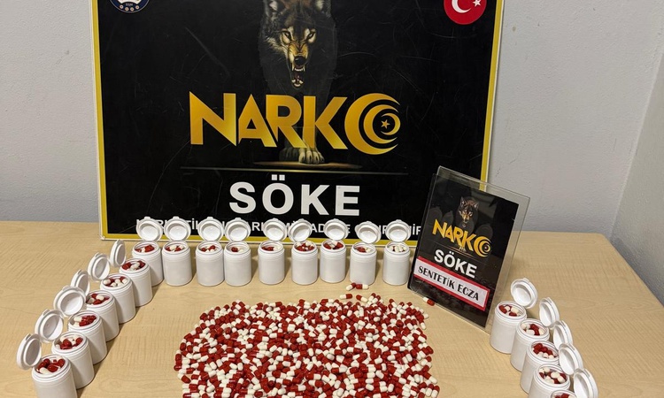 Gündemden Son Bilgiler: Aydın'da operasyonda 2 bin 55 sentetik ecza ele geçirildi, 2 şüpheli hakkında tutuklam