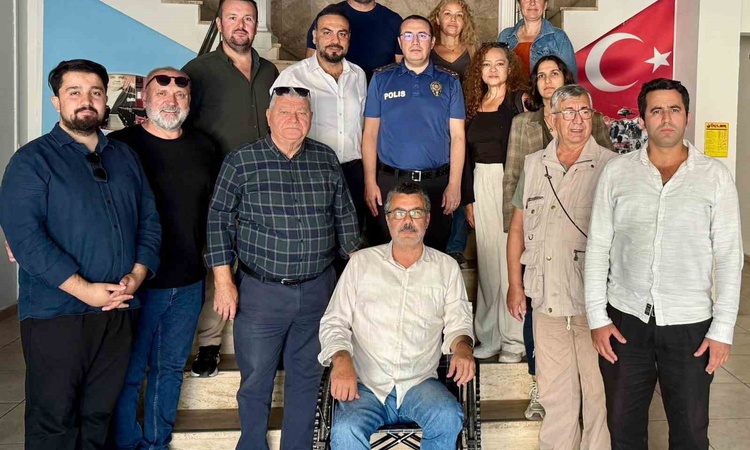 Gündemden Son Bilgiler: Bodrum Gazeteciler Cemiyeti, İlçe Emniyet Müdürü Gökmen'e hayırlı olsun ziyaret etti -