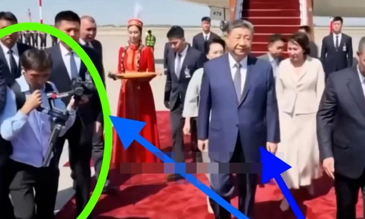 Gündemden Son Bilgiler: Çin liderine bir adım fazla yaklaşmanın bedeli! Yaka paça uzaklaştırıldı: Gelişmeler T