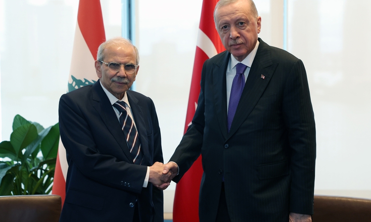 Gündemden Son Bilgiler: Cumhurbaşkanı Erdoğan, Lübnan Başbakanı Nevaf Selam ile görüştü