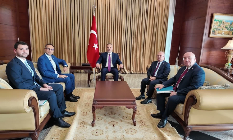 Gündemden Son Bilgiler: Dışişleri Bakanı Fidan, TÜRKPA Genel Sekreteri Büyükelçi Hasan’ı kabul etti
