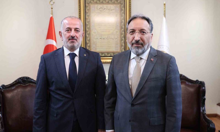 Gündemden Son Bilgiler: Diyanet İşleri Başkanı Arpaguş, Bilecik Müftüsü Dikmen ile kabul programında buluştu