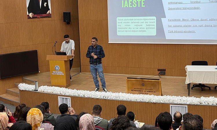 Gündemden Son Bilgiler: ETÜ'de IAESTE programı tanıtıldı, Dekan Aydın uluslararası deneyime dikkat çekti | İşt