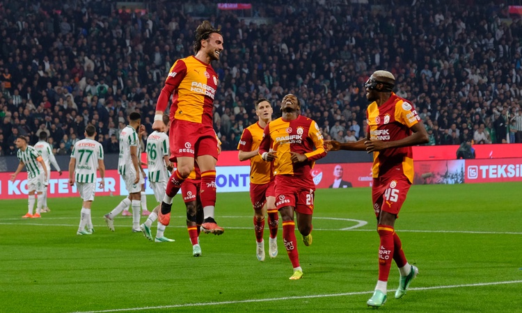 Gündemden Son Bilgiler: Galatasaray deplasmanda Konyaspor'u 4-0 yenerek liderliğini sürdürdü