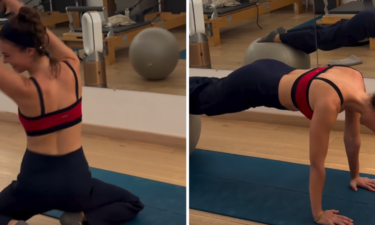 Gündemden Son Bilgiler: Güzel oyuncudan olay spor paylaşımı! Esnekliği ağızları açık bıraktı