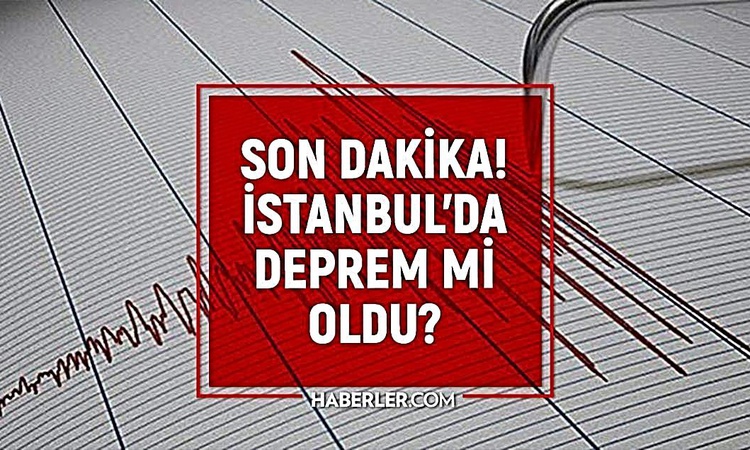 Gündemden Son Bilgiler: İstanbul'da deprem mi oldu? SON DAKİKA! 24 Eylül İstanbul'da az önce nerede deprem old