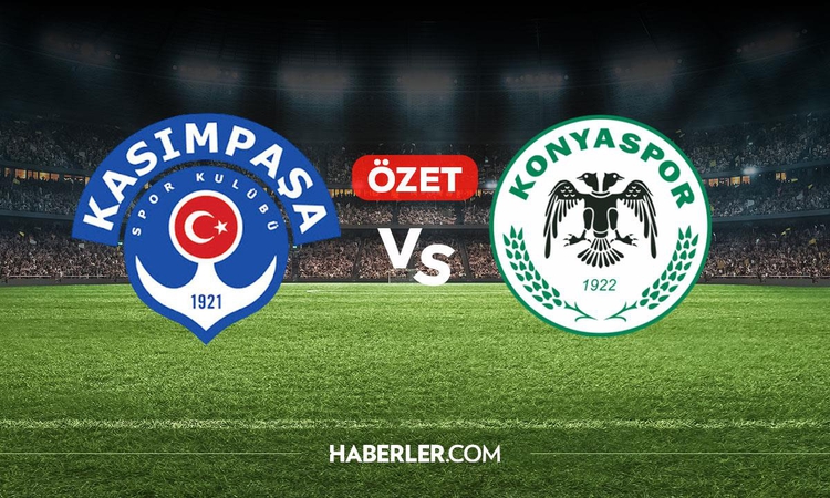 Gündemden Son Bilgiler: Kasımpaşa Konyaspor maç özeti ve golleri! (ÖZET) Kasımpaşa Konyaspor kaç kaç bitti, go