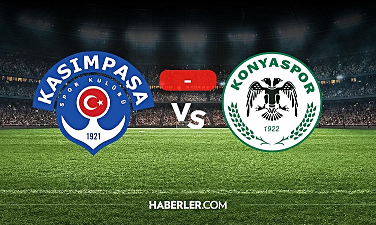Gündemden Son Bilgiler: Kasımpaşa Konyaspor maçı kaç kaç? CANLI MAÇ ANLATIMI Kasımpaşa Konyaspor golleri kim a