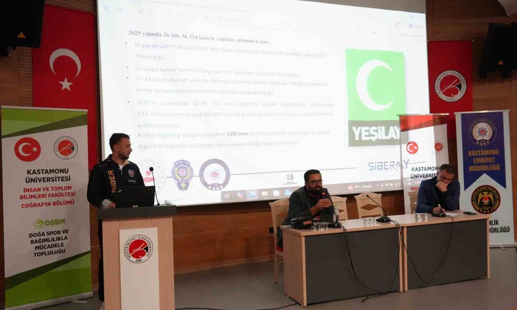 Gündemden Son Bilgiler: Kastamonu Üniversitesi'nde polis, öğrencileri siber suçlara ve şantaja karşı uyardı