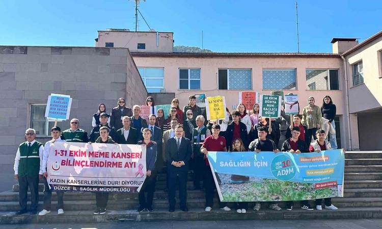 Gündemden Son Bilgiler: Kaynaşlı'da ruh sağlığı ve meme kanseri farkındalığı için yürüyüş düzenlendi ve Merak