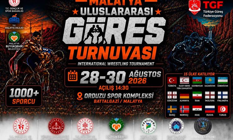 Gündemden Son Bilgiler: Malatya'da 15 Ülkeden Bin 19 Sporcu Güreşte Minderde