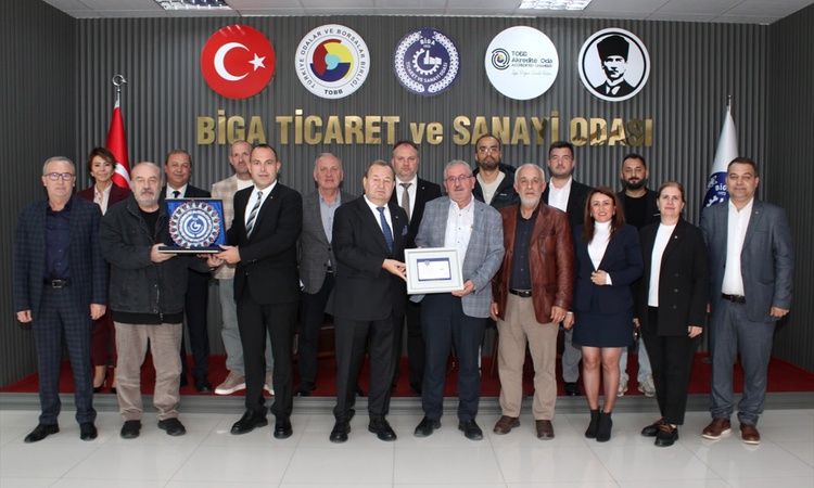 Gündemden Son Bilgiler: Organ seçimleri sonrası Biga OSB yönetimi Biga TSO'yu ziyaret etti ve Merak Edilenler