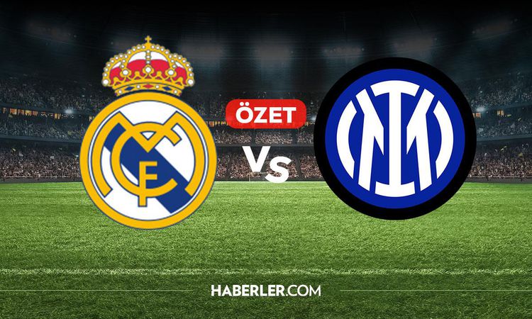 Gündemden Son Bilgiler: Real Madrid Inter maç özeti ve golleri! (2-1) Real Madrid Inter kaç kaç bitti, golleri