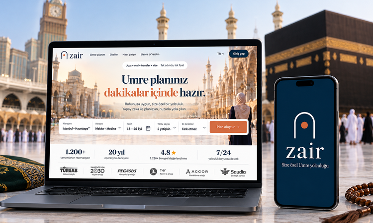Gündemden Son Bilgiler: Türkiye'den dünyaya açılacak: Yapay zekâlı Umre platformu Zair'e milyon dolarlık yatır