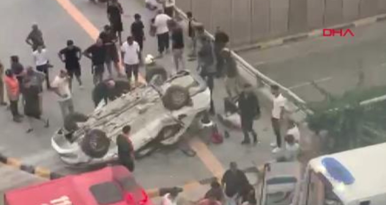 Disaster in Hatay! The vehicle hit the barriers and overturned... 2 dead, 3 injured - News