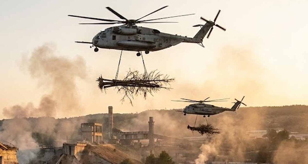 Gündemden Son Bilgiler: Helikopterler peş peşe havalandı, gökyüzünden 'ağaç' bıraktılar - Son Dakika: Gelişmel