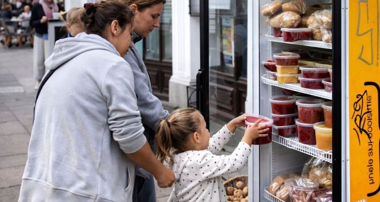 Ayrıntılar Netleşti: Herkes istediğini ücretsiz alabilecek: Sokaklara binlerce buzdolabı yerleştirildi - En So