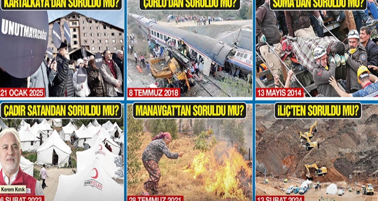 Kritik Açıklama: Hesap soracaksanız bu ihmaller unutulmasın - Son Dakika - Son Dakika Bilgileri