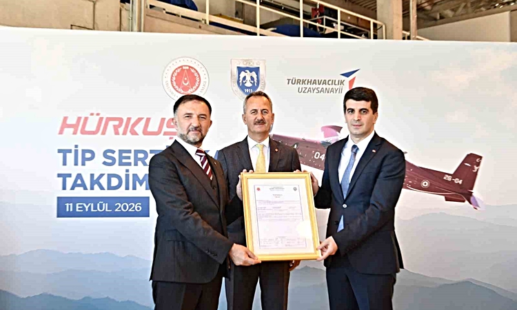 HÜRKUŞ-II’ye Askeri Tip Sertifikası