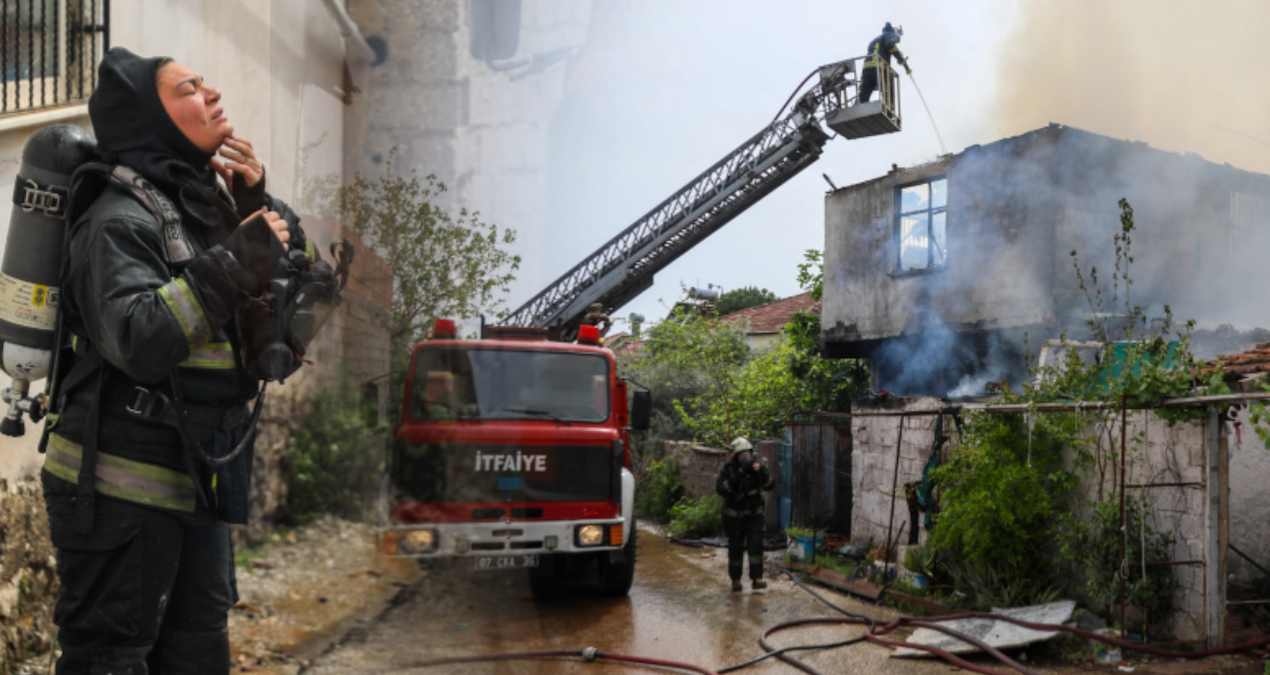İki kız kardeşi kurtarmak için zamanla yarıştılar: Ev küle döndü - En Son Haber - Son Dakika Bilgileri