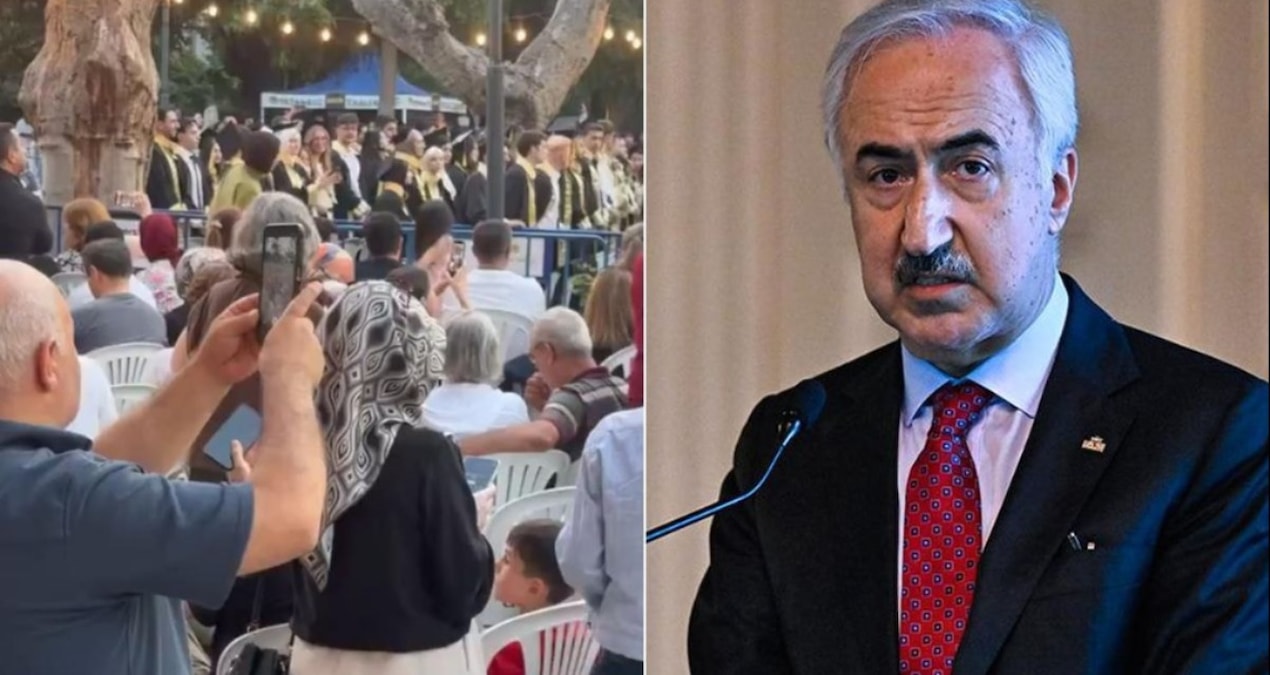 He canceled İmamoğlu's diploma... The protest that marked the graduation ceremony! Students turned their backs on the rector - Latest News