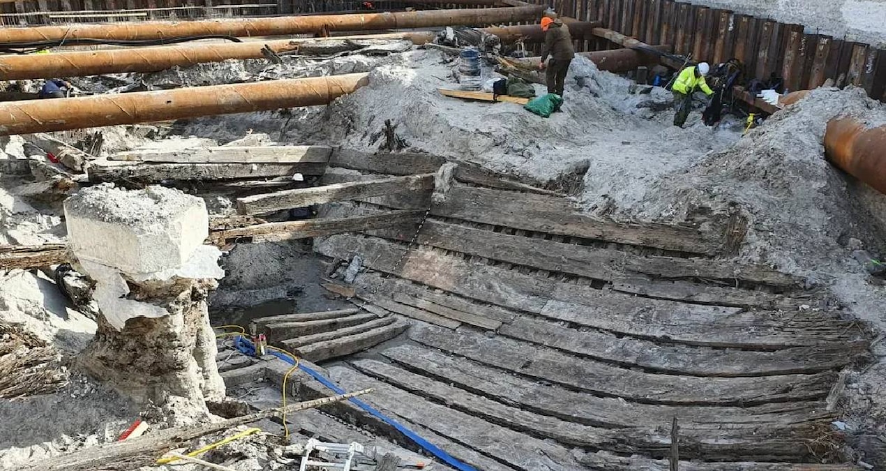 Son Gelişme: İnşaat işçileri kazmayı vurur vurmaz tarih fışkırdı: Tesadüfen 660 yıllık enkaz bulundu - Son Dak
