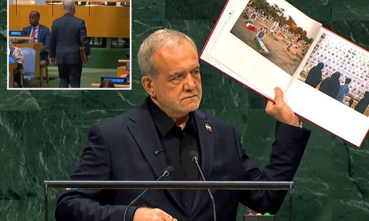 İran Cumhurbaşkanı BM kürsüsüne çıktı, ABD heyeti salonu terk etti | İşte Tüm Ayrıntılar