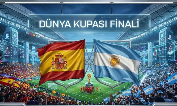Kritik Açıklama: İspanya Arjantin ilk 11'ler duyuruldu! İspanya Arjantin Dünya Kupası Finali’nde Messi-Yamal i