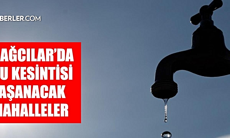 İstanbul BAĞCILAR su kesintisi! 16-17 Eylül İSKİ Bağcılar su kesintisi ne zaman bitecek, sular ne zaman gelece
