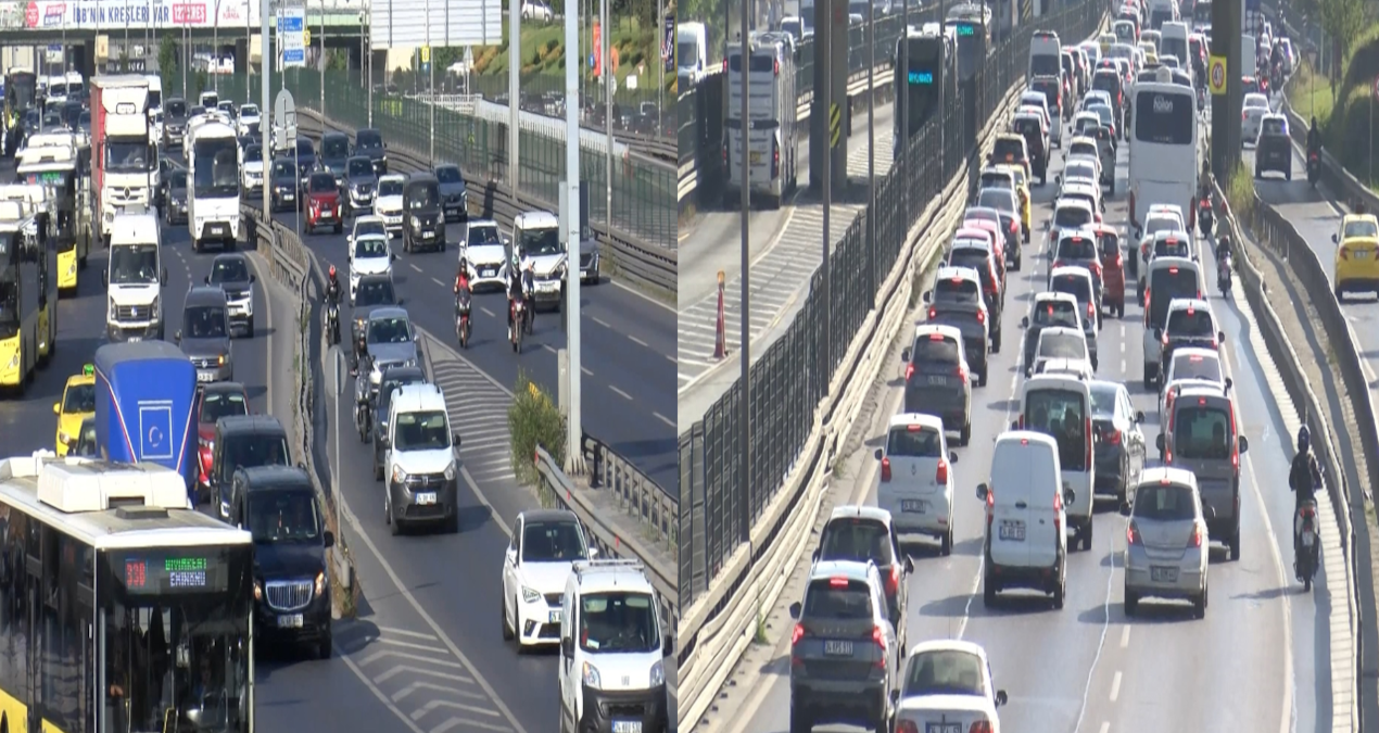 Gündemden Son Bilgiler: İstanbul'da haftanın ilk iş gününde trafik kilitlendi - Haberleri - Son Dakika Bilgile