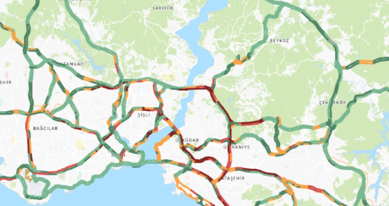 Ayrıntılar Netleşti: İstanbul'da sabah trafiği: Yoğunluk yüzde 60'ı aştı - Haberleri
