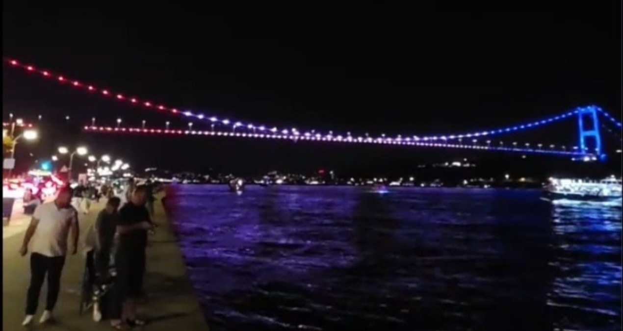 Interesting gesture to Trump in Istanbul! The claim that 'FSM was illuminated with the colors of the US flag' - News