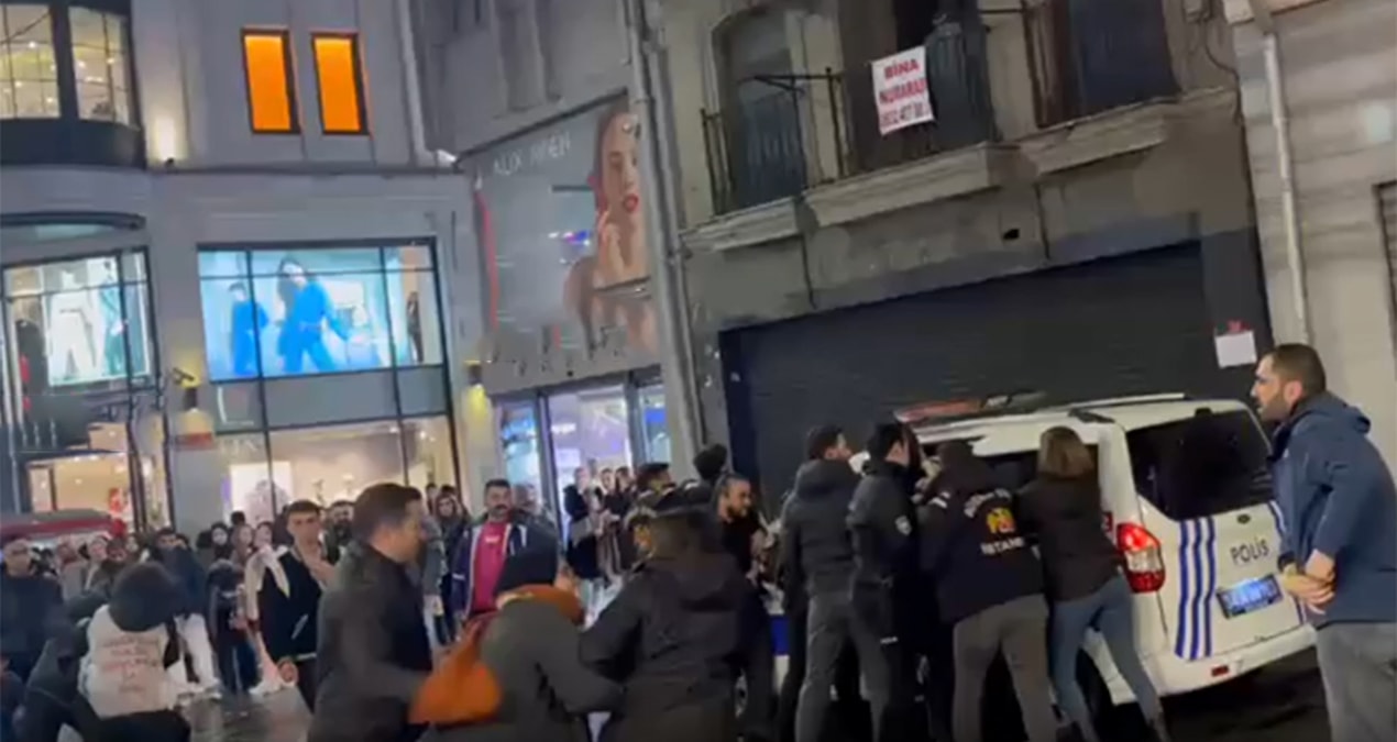 İstiklal'de eylem yapan öğrencilere gözaltı - Son Dakika | İşte Tüm Ayrıntılar