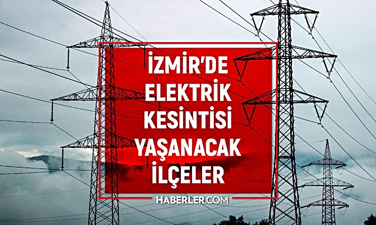 İzmir GEDİZ elektrik kesintisi! 19-20 Eylül İzmir'de elektrik kesintisi ne zaman bitecek, elektrikler ne zaman