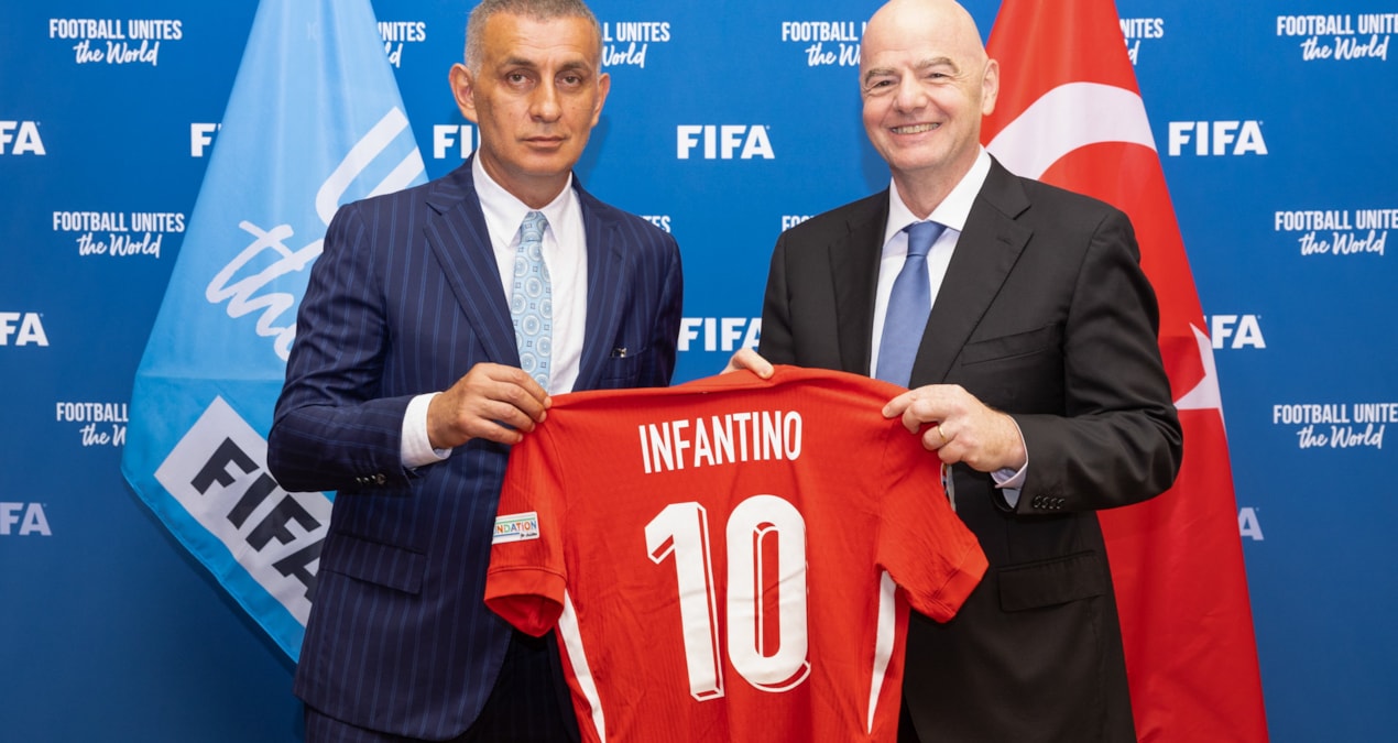 Son Gelişme: Infantino'dan Türkiye'ye tebrik mesajı - Haberleri - Son Dakika Bilgileri