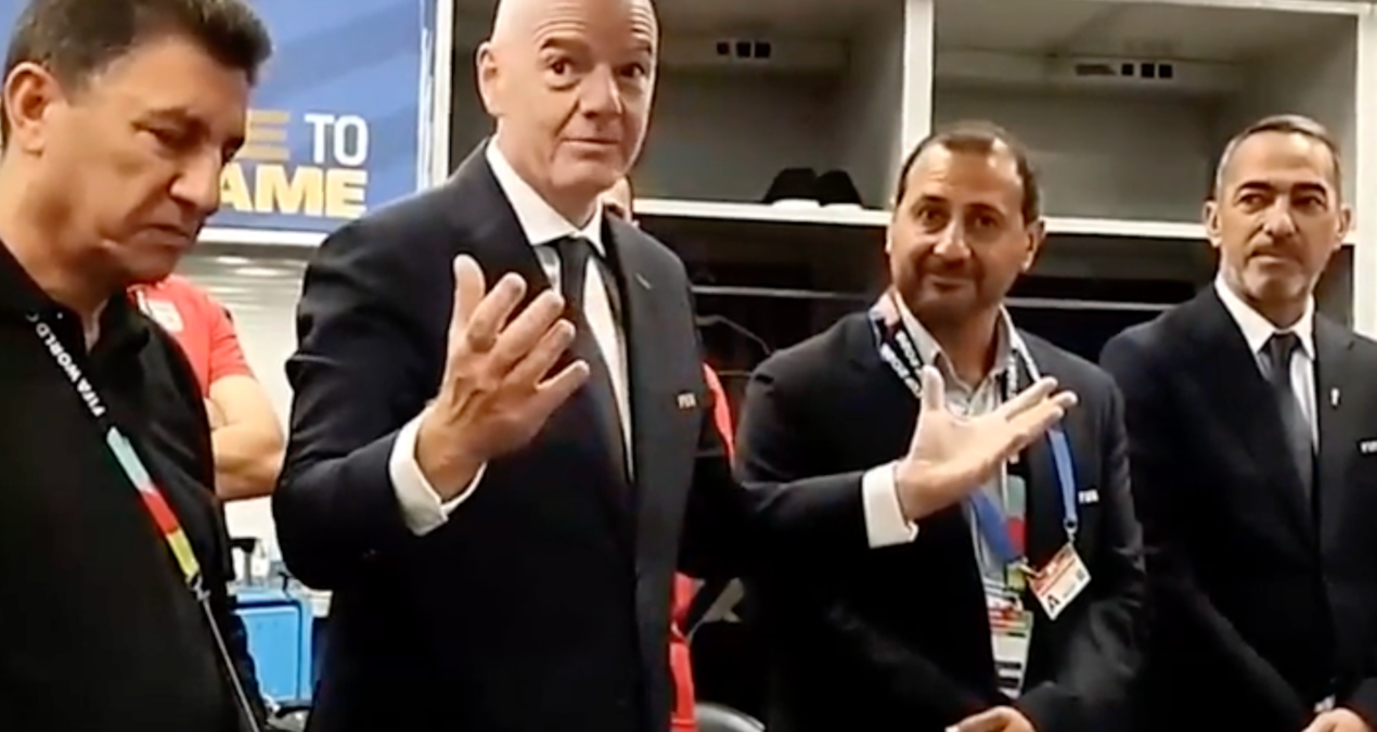 Infantino İran soyunma odasına indi! 'Siz her şeyden daha güçlüsünüz' - Haberleri | İşte Tüm Ayrıntılar