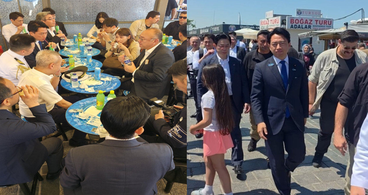 Japanese Minister enjoyed fish and bread in Istanbul after the summit - Breaking News