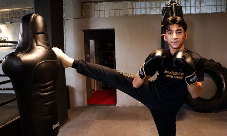 Gündemden Son Bilgiler: Judocu dedesinden esinlenip muaythai sporuna başlayan Hasan'ın hedefi dünya şampiyonlu
