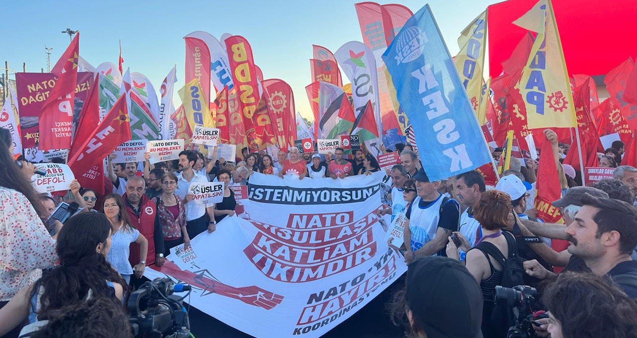 Thousands of people protested the NATO Summit in Kadıköy - Latest News