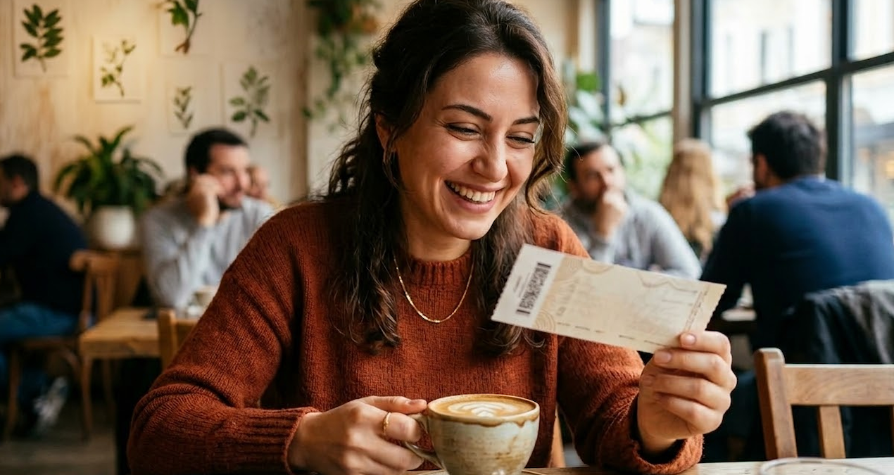Ayrıntılar Netleşti: Kahve içmeye girdiği kafeden milyoner olarak çıktı - Haberleri: Gelişmeler Takip Ediliyor