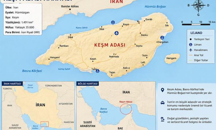 Where is Qeshm Island, in which country, what is the map of Qeshm Island and its location? - Breaking News