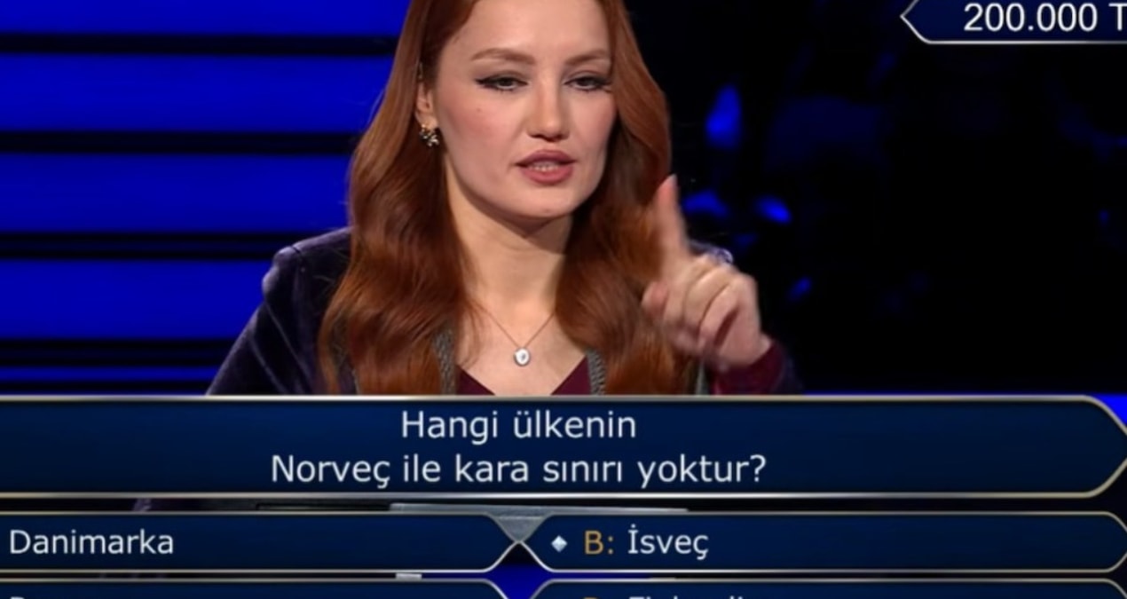 Ayrıntılar Netleşti: Kim Milyoner’de kafa karıştıran soru: “Hangi ülkenin Norveç ile kara sınırı yoktur?” - Ha