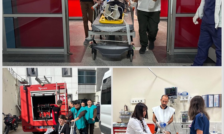 Kırklareli Eğitim ve Araştırma Hastanesinde siyah ve kırmızı kod tatbikatı yapıldı | İşte Tüm Ayrıntılar