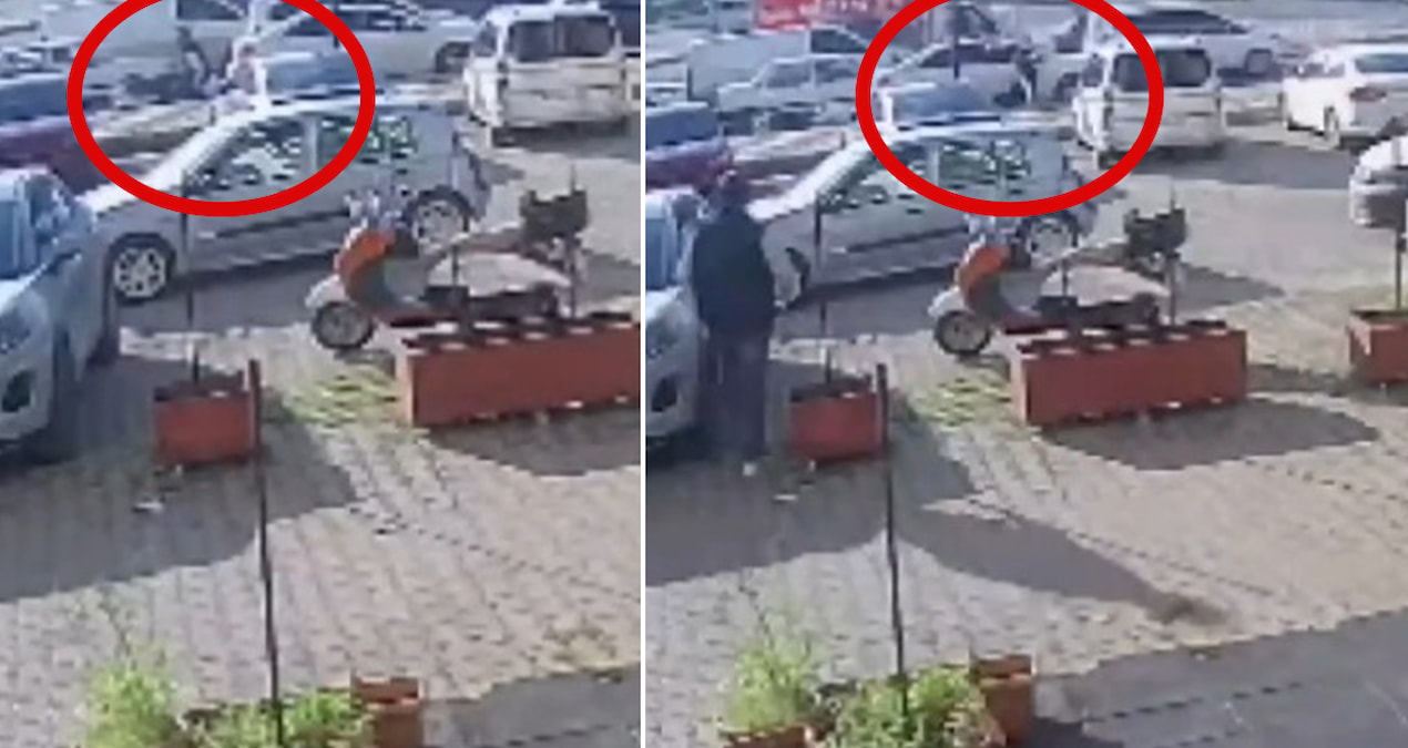 Kırmızı ışıkta bekleyen gençlere silahlı saldırı! Kamera anbean kaydetti - Son Dakika Haberleri: Gelişmeler Ta