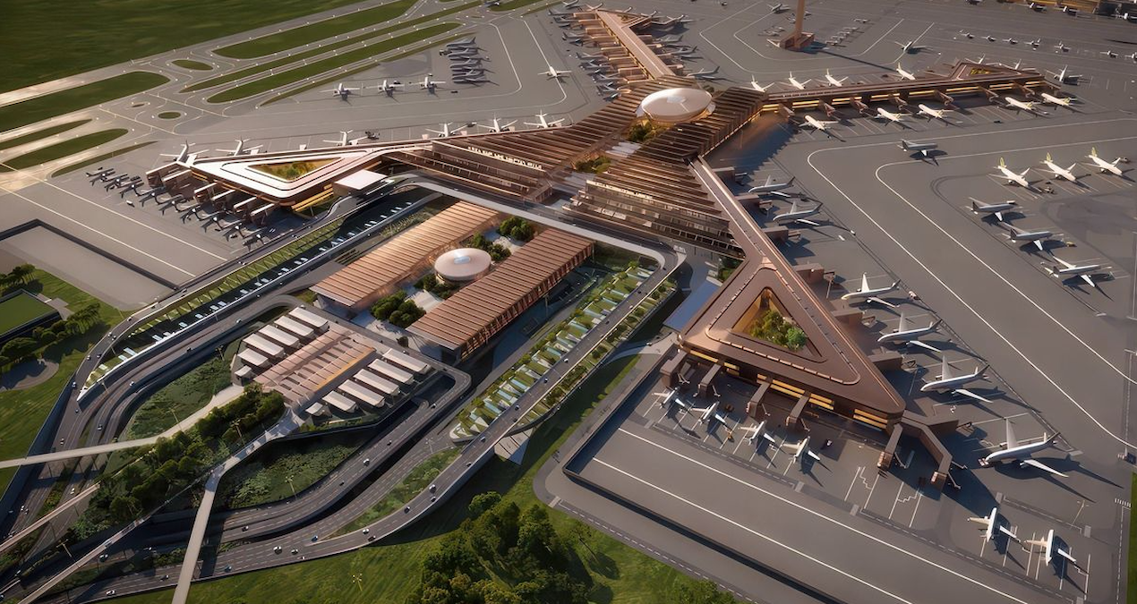 They are building the largest airport on the continent: It will carry 110 million passengers a year - Latest News