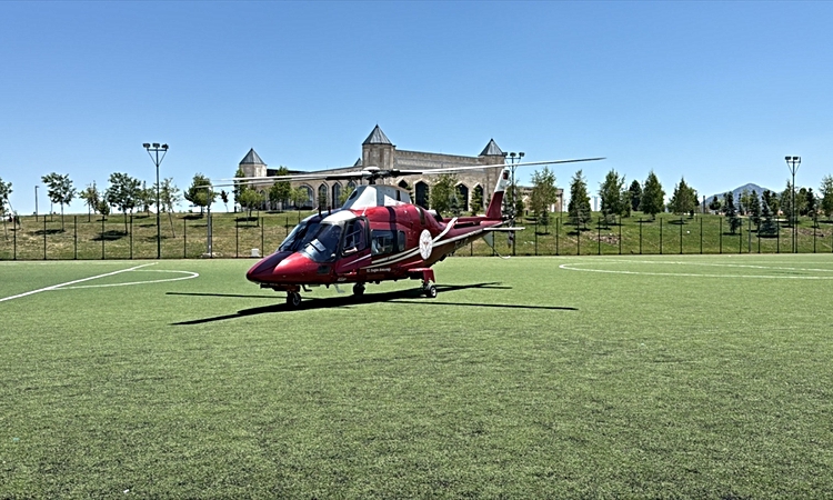 Air ambulance took off in Konya for the patient suffering from stomach bleeding - Breaking News
