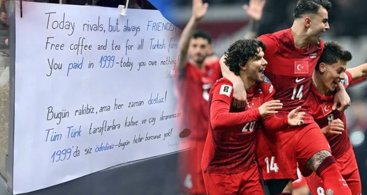Gündemden Son Bilgiler: Kosova'da Türk taraftarlar için asılan yazı gündem oldu - Son Dakika - Son Dakika Bilg