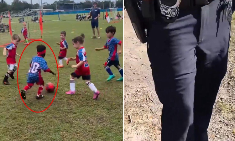 Kritik Açıklama: 3 yaşındaki futbolcuyu durduramayınca polis çağırdılar ve Merak Edilenler