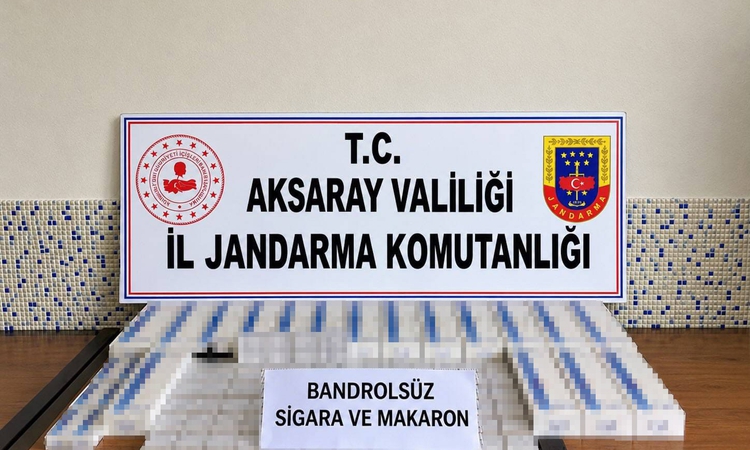 Kritik Açıklama: Aksaray'da jandarmanın kaçak tütün operasyonunda 5 şüpheli yakalanarak gözaltına sevk edildi